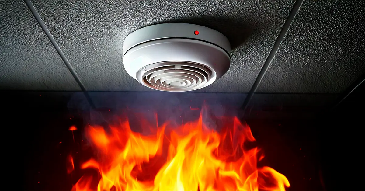 Fire alarm panel and detection system for building safety compliance